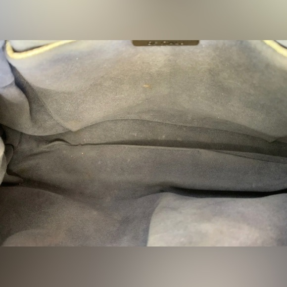 Carlo Fiori of Italy Leather Snakeskin Purse Shoulder Bag Handbag Gray Green Tan - Picture 11 of 16